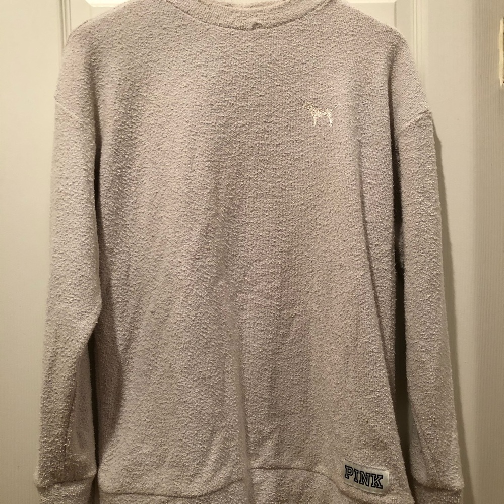 PINK Sherpa Sweatshirt